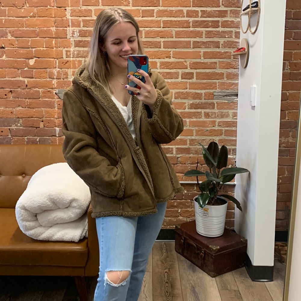 Cozy Brown LL Bean Jacket